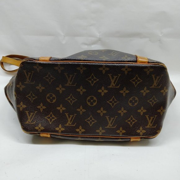 SOLD-100% Authentic Louis Vuitton Sac Shopping Brown Monogram Tote - En Vogue! - Picture 13 of 16